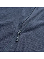 Dámska fleecová mikina Damis II FULL ZIP W 92800621589 tmavomodrá - Hi-Tec
