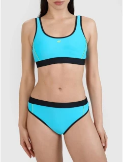 Dámske bikiny so stredne vysokým pásom 4F 4FWSS25UBKBF078-33S
