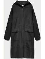 Čierny vlnený overal s kapucňou (B3006) Čierny vlnený overal s kapucňou (B3006)