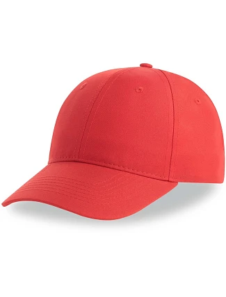 Atlantis Headwear Recy Six 6-panelová bejzbalová čiapka 33.0117 červená Atlantis Headwear Recy Six 6-panelová bejzbalová čiapka 33.0117 červená