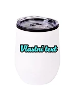 Personalizovaný termohrnček „BOWL“ s vlastným textom v obryse Personalizovaný termohrnček „BOWL“ s vlastným textom v obryse