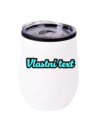 Personalizovaný termohrnček „BOWL“ s vlastným textom v obryse Personalizovaný termohrnček „BOWL“ s vlastným textom v obryse