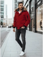 FashionStreet pánska bordová zimná bunda TX4309