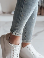 Dámske džínsové nohavice PEARLYME blue FashionStreet UY2710 Dámske džínsové nohavice PEARLYME blue FashionStreet UY2710