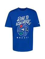 Pánske adidas FIFA World Cup 26TM Road to NYNJ Graphic T-shirt blue KB2534 pánske