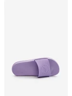 Damskie Klapki 4FMM00FFLIF045-52S Fioletowe