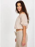Blúzka LK BZ 508934.24 béžová