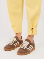 Nohavice MI SP P6224.71 svetložltá