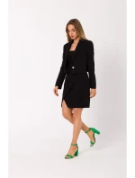 M745 Bunda krátkeho strihu - čierna