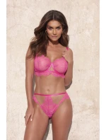 Dámske brazílske bikiny B-1211/3 Rosa II Dark Pink - Kinga