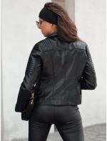Dámska kožená krátka bunda ramonseka black FashionStreet TY4634
