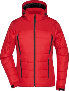 Daiber JN 1049 Dámska outdoorová hybridná bunda 02.1049 červená