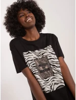 Tričko PM TS 4588.79 čierna Tričko PM TS 4588.79 čierna