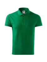 Pánske bavlnené polo tričko Cotton Heavy medium green