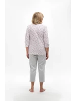 Dámske pyžamo Martel Maria Ii 201 3/4 3XL-4XL