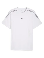 Pánske tričko Puma Tape Tee white 691693 02 Pánske tričko Puma Tape Tee white 691693 02