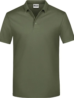 Daiber JN 792 Pánske polo tričko z piké 02.0792 olivová