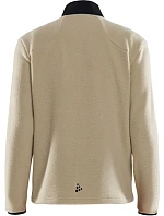 Craft Corporate ADV Pile Fleece Jacket M Pánska fleecová bunda Sherpa 81.2220 ecru/čierna Craft Corporate ADV Pile Fleece Jacket M Pánska fleecová bunda Sherpa 81.2220 ecru/čierna