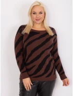 Jumper PM SW PM785.23X tmavohnedý Jumper PM SW PM785.23X tmavohnedý