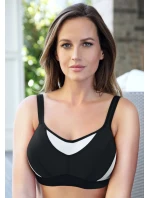 Športová podprsenka Parfait P5541 30 E Čierna