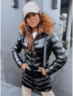 Dámska prešívaná bunda JASMIN black FashionStreet TY2945 Dámska prešívaná bunda JASMIN black FashionStreet TY2945