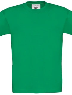 B&C Exact 150 /kids Detské tričko 01.0300 kelly green