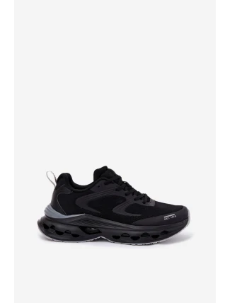 Buty Sportowe Męskie Na Platformie Big Star RR174022 Hi-Poly System Czarne
