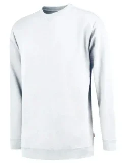 Sveter Pranie na 60 °C Mikina unisex biela