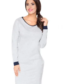 Dámske denné šaty E4 sivé - RaWear