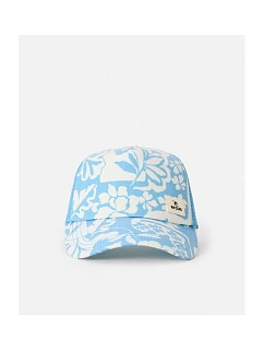 Dámska čiapka s kšiltom RIP CURL Mixed Yardage Trucker, modrá