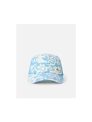Dámska čiapka s kšiltom RIP CURL Mixed Yardage Trucker, modrá Dámska čiapka s kšiltom RIP CURL Mixed Yardage Trucker, modrá
