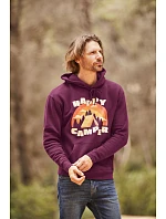 Fruit of the Loom Premium Hooded Sweat Pánska mikina s kapucňou 16.2152 heather grey Fruit of the Loom Premium Hooded Sweat Pánska mikina s kapucňou 16.2152 heather grey