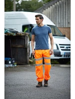 Yoko HV 016T Hi-Vis tepláky 79.016T hi vis oranžová/námornícka modrá Yoko HV 016T Hi-Vis tepláky 79.016T hi vis oranžová/námornícka modrá