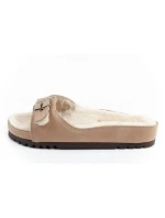 Scholl Iconic MEG Taupe W F303171062 dámske žabky