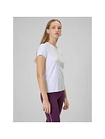 Dámske hladké tričko slim 4F 4FRAW25TTSHF3623-10S dámske