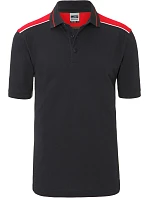 Daiber JN 858 Pánske pracovné polo tričko z piké – Farba 02.0858 carbon/red Daiber JN 858 Pánske pracovné polo tričko z piké – Farba 02.0858 carbon/red