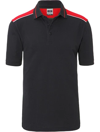 Daiber JN 858 Pánske pracovné polo tričko z piké – Farba 02.0858 carbon/red Daiber JN 858 Pánske pracovné polo tričko z piké – Farba 02.0858 carbon/red
