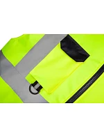 Yoko HV 005 Hi-Vis polstrovaná vesta 79.V005 hi vis oranžová/námornícka modrá