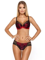 PariPari Catherine IV farba:červená-čierna