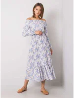 Šaty WN SK 840 1.36P svetlo modrá Šaty WN SK 840 1.36P svetlo modrá