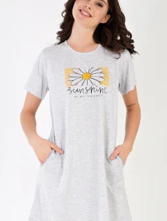 Dámske domáce šaty s krátkym rukávom Sunshine