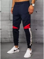 FashionStreet pánske tmavomodré tepláky UX3240