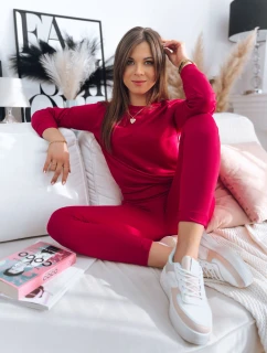 MILIAN fuchsiová dámska tepláková súprava FashionStreet AY0823