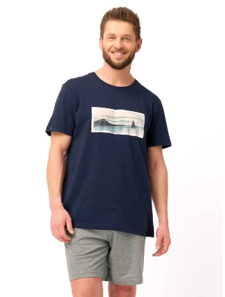 Pyžamo Kľúč MNS 606 A25 kr/r M-2XL