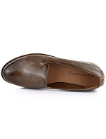 Dámske lakované topánky lords beige Potocki 19337 Dámske lakované topánky lords beige Potocki 19337