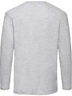 Fruit of the Loom Valueweight T LSL Tričko s dlhým rukávom 16.1038 heather grey Fruit of the Loom Valueweight T LSL Tričko s dlhým rukávom 16.1038 heather grey