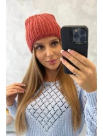 Dámska čiapka Rebecca K345 burgundy