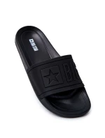Klapki Męskie Big Star Gumowe Czarne DD174690