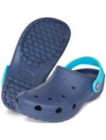 AQUA SPEED Plavecká obuv do bazéna Lima Navy Blue Pattern 10