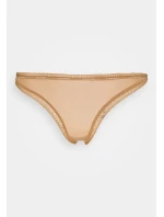 Dámske tangá QD3763E BO8 bronzová - Calvin Klein